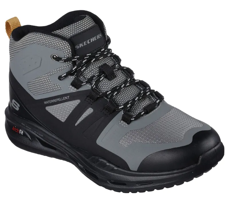 Skechers Skechers Arch Fit Orvan – Montfort – Grijs / Zwart (210478-GYBK)