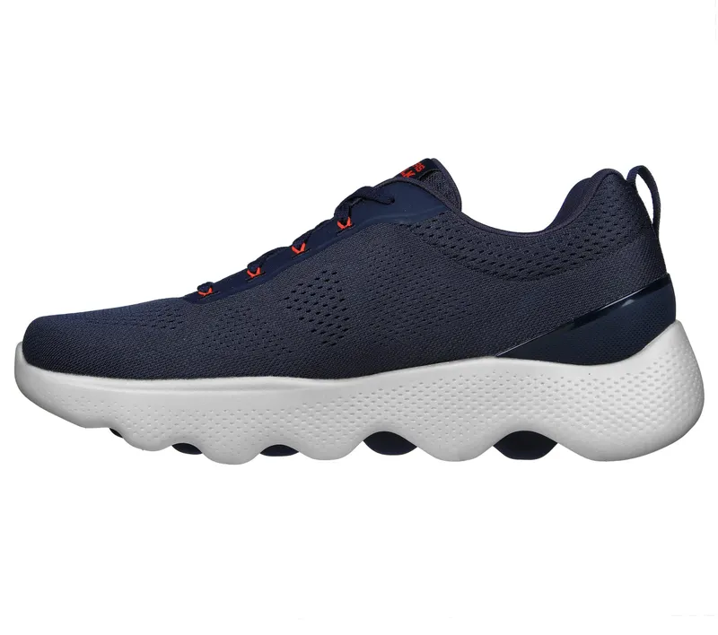 Skechers GO WALK Massage Fit – Marine / Oranje (216404-NVOR)