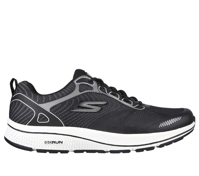 Skechers GOrun Consistent – Fleet Rush – Zwart / Wit (220035-BKW)