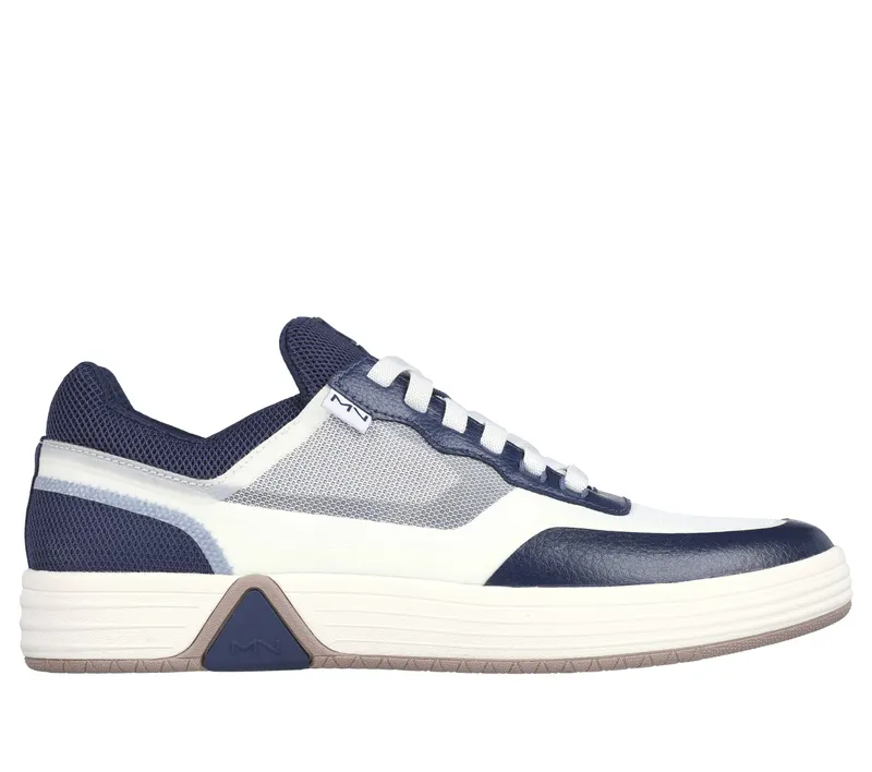 Skechers Mark Nason Alpha Cup – Fielder – Wit / Marine (222186-WNV)