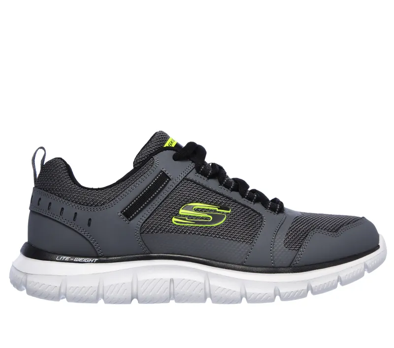Skechers Track – Knockhill – Houtskool / Zwart (232001-CCBK)