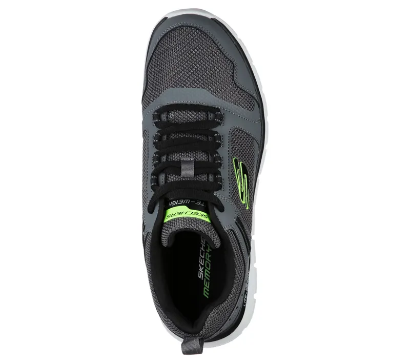 Skechers Track – Knockhill – Houtskool / Zwart (232001-CCBK)