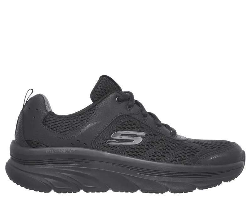 Skechers Relaxed Fit: D’Lux Walker – Zwart (232044-BBK)