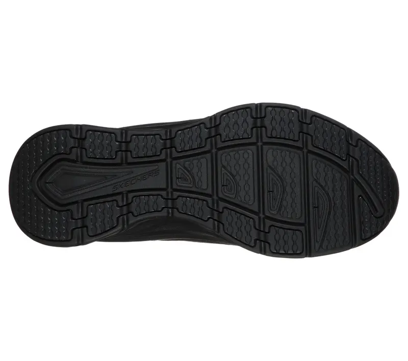 Skechers Relaxed Fit: D’Lux Walker – Zwart (232044-BBK)
