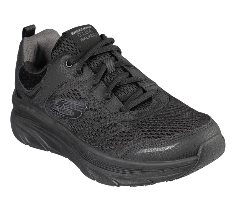 Skechers Relaxed Fit: D’Lux Walker – Zwart (232044-BBK)