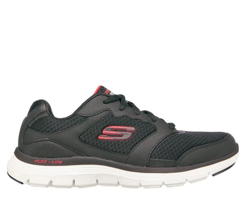 Skechers Flex Advantage 4.0 – Zwart / Rood (232225-BKRD)
