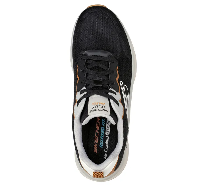 Skechers Relaxed Fit: D’Lux Walker – Scrambler – Zwart (232264-BLK)