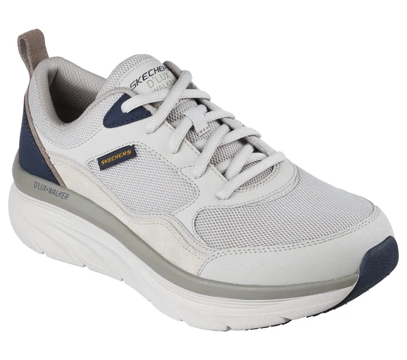 Skechers Relaxed Fit: D’Lux Walker – New Moment – Taupe / Marine (232363-TPNV)