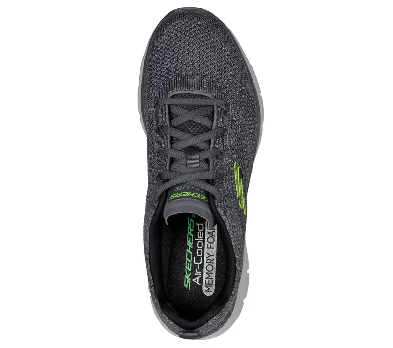 Skechers Flex Advantage 4.0 – Handor – Houtskool / Limoen (232365-CCLM)
