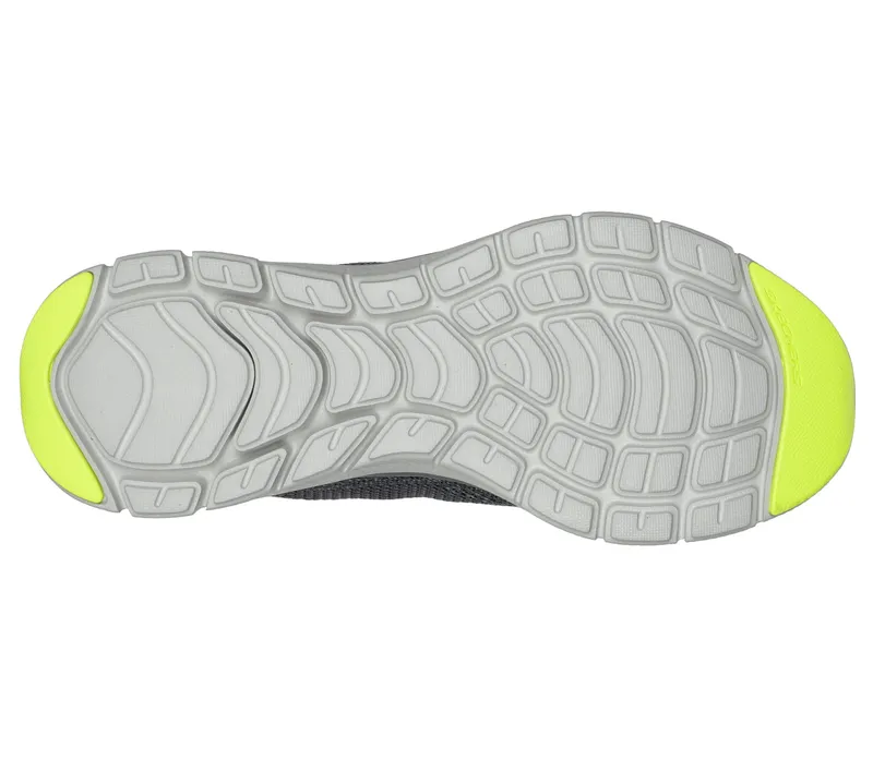 Skechers Flex Advantage 4.0 – Handor – Houtskool / Limoen (232365-CCLM)