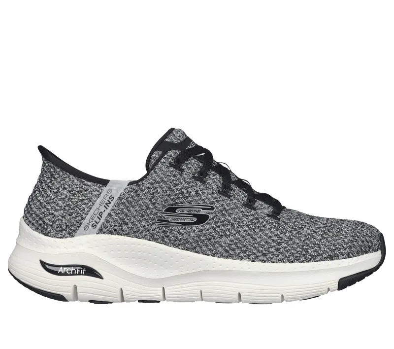 Skechers Skechers Slip-ins: Arch Fit – New Verse – Wit / Zwart (232454-WBK)