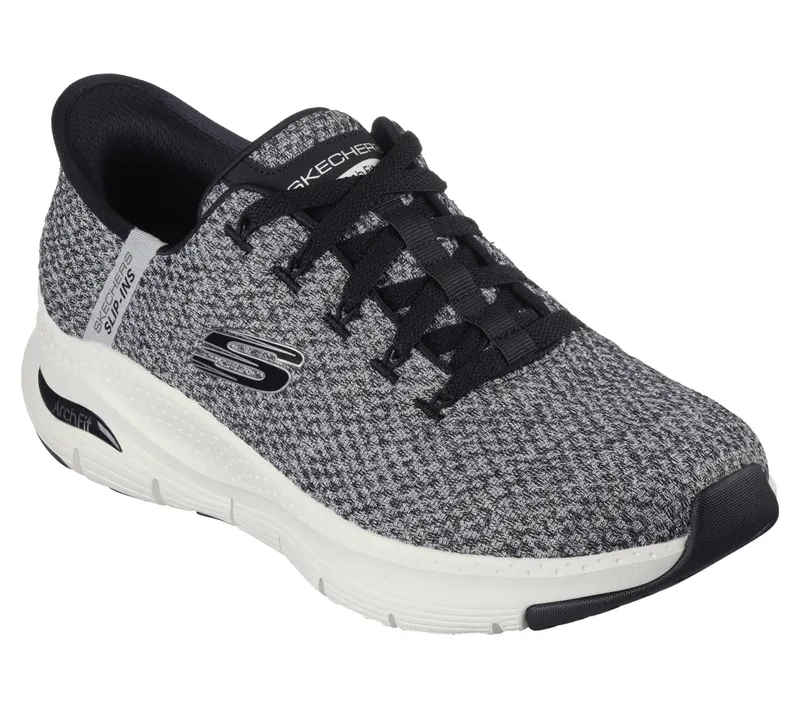 Skechers Skechers Slip-ins: Arch Fit – New Verse – Wit / Zwart (232454-WBK)