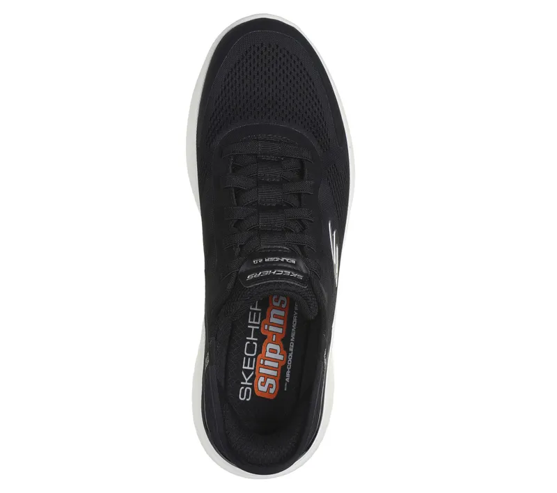 Skechers Skechers Slip-ins: Bounder 2.0 – Emerged – Zwart / Wit (232459-BKW)