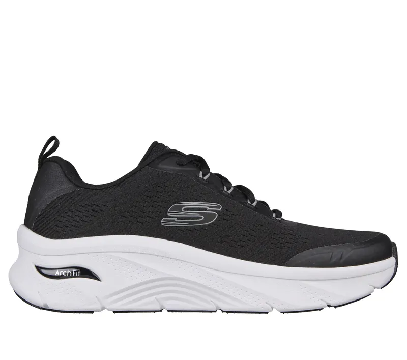 Skechers Relaxed Fit: Arch Fit D’Lux – Sumner – Zwart / Wit (232502-BKW)