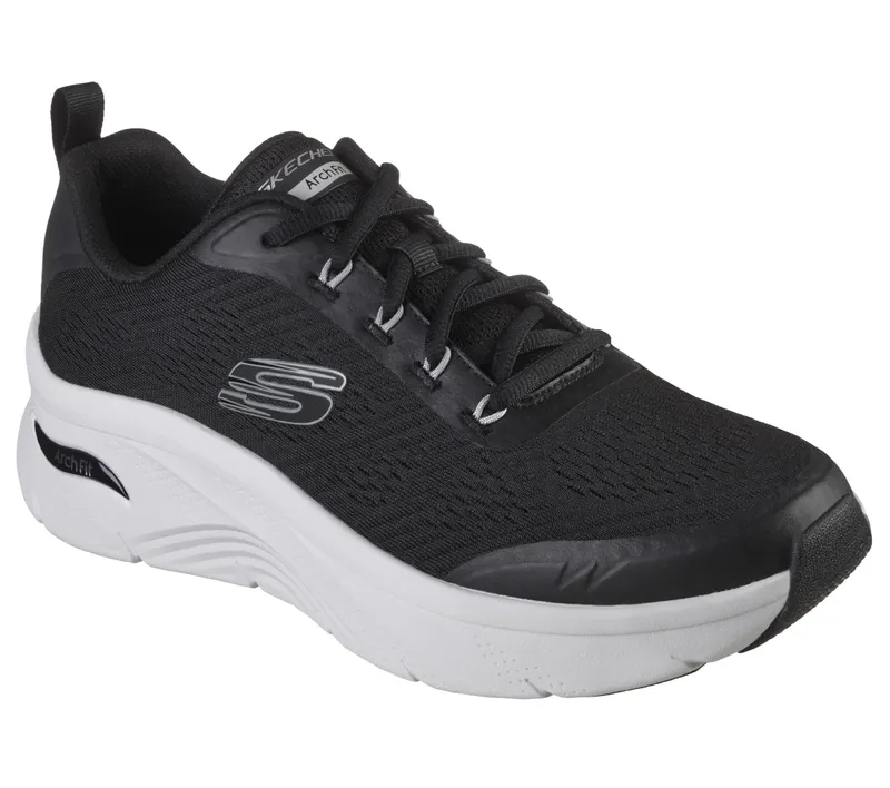 Skechers Relaxed Fit: Arch Fit D’Lux – Sumner – Zwart / Wit (232502-BKW)