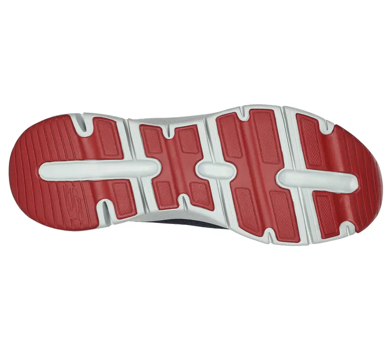 Skechers Arch Fit – Takar – Marine / Rood (232601-NVRD)