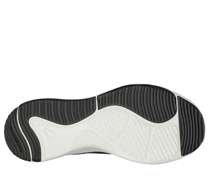 Skechers Relaxed Fit: D’Lux Fitness – Major Stride – Zwart / Rood (232615-BKRD)