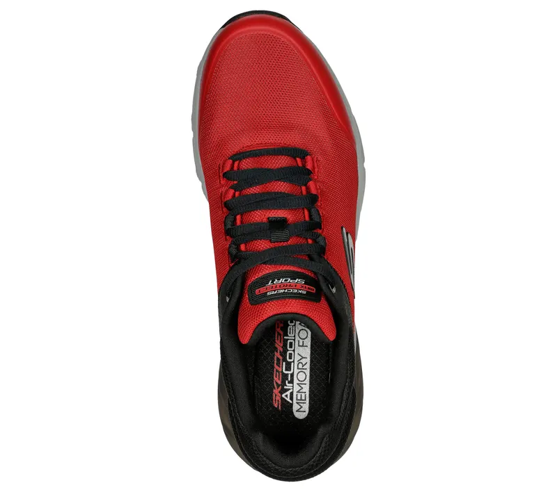 Skechers Max Protect Sport – Balmer – Rood / Zwart (232660-RDBK)