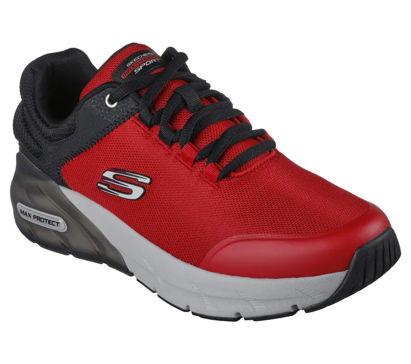 Skechers Max Protect Sport – Balmer – Rood / Zwart (232660-RDBK)