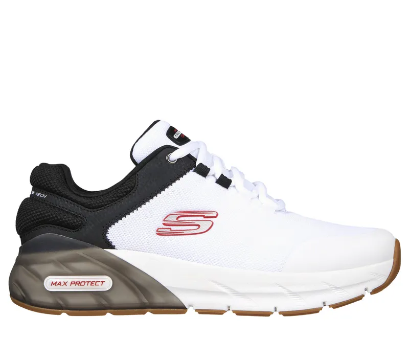Skechers Max Protect Sport – Balmer – Wit / Zwart (232660-WBK)