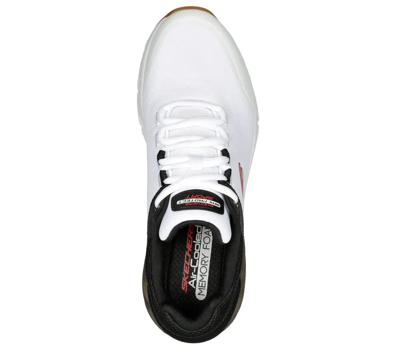 Skechers Max Protect Sport – Balmer – Wit / Zwart (232660-WBK)