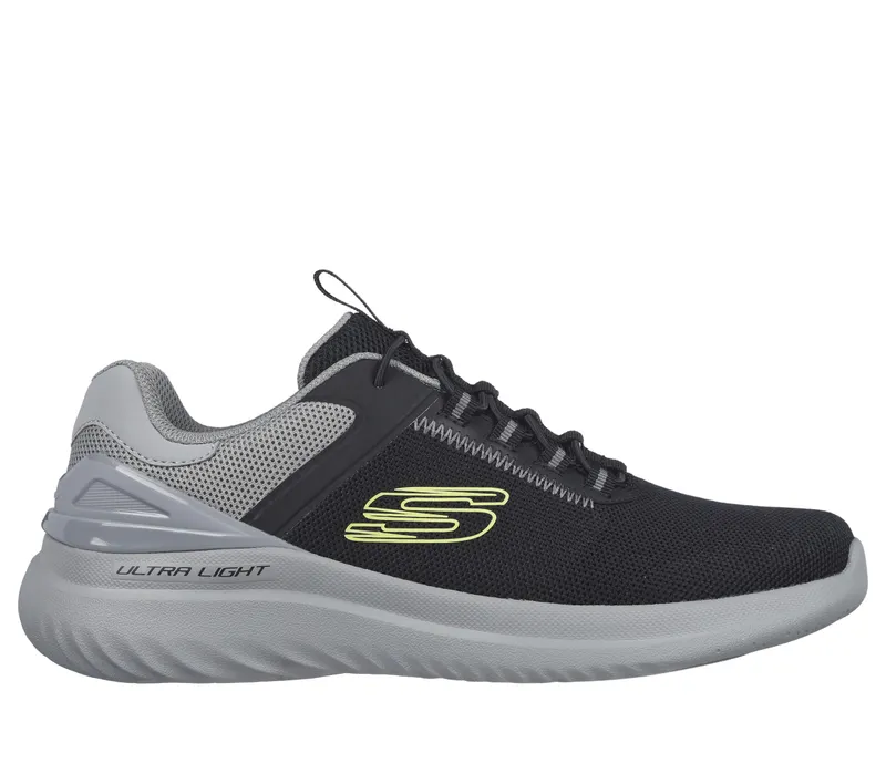 Skechers Bounder 2.0 – Anako – Zwart / Grijs (232673-BKGY)