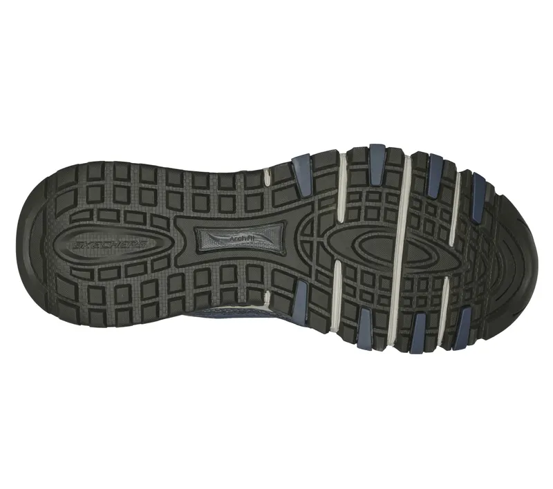 Skechers Arch Fit Escape Plan – Marine / Oranje (237545-NVOR)