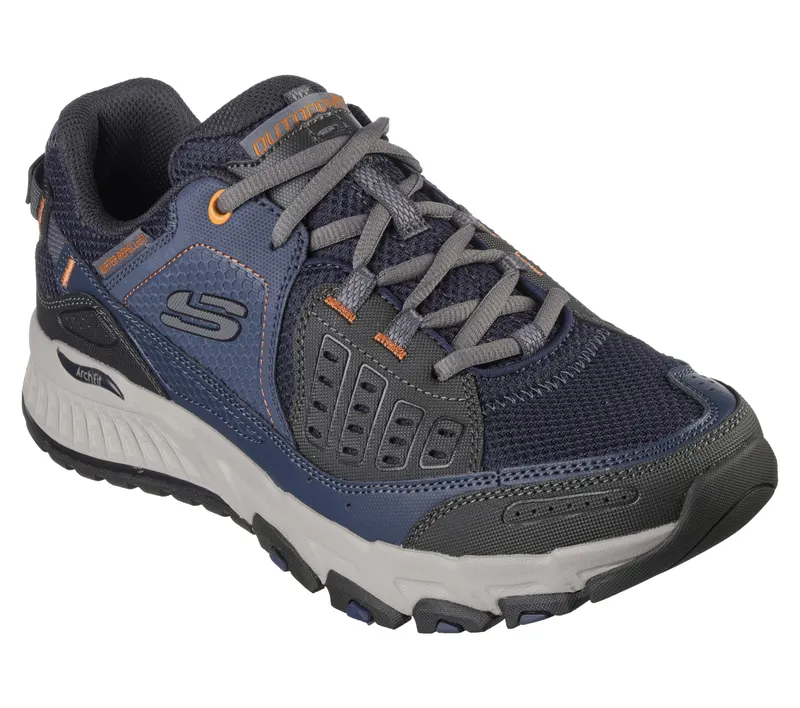 Skechers Arch Fit Escape Plan – Marine / Oranje (237545-NVOR)