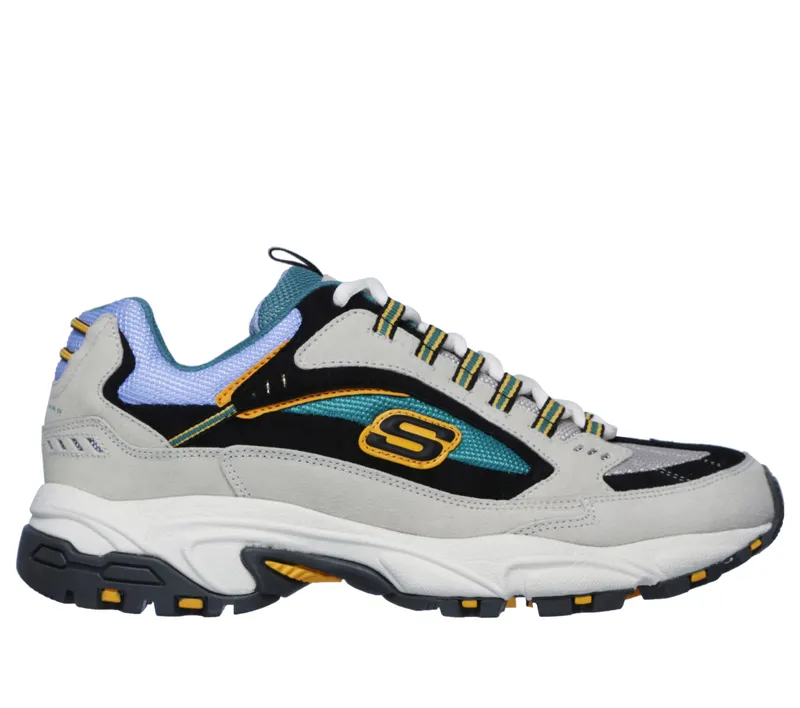 Skechers Stamina – Cutback – Wit / Multi (51286-WMLT)