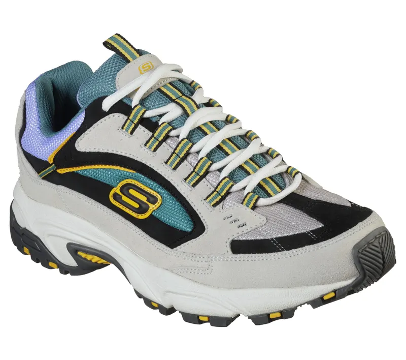 Skechers Stamina – Cutback – Wit / Multi (51286-WMLT)