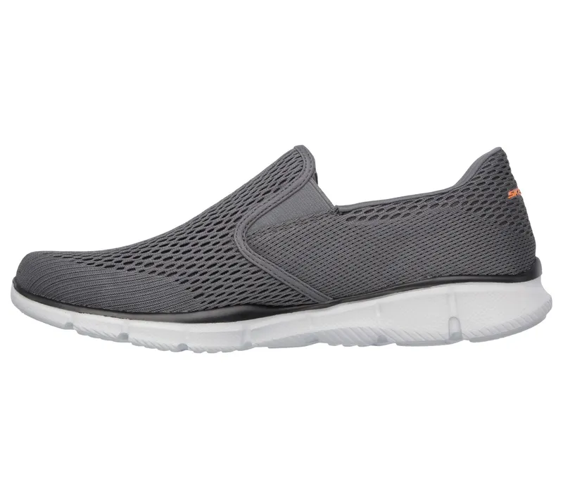 Skechers Equalizer – Double Play – Houtskool / Oranje (51509-CCOR)