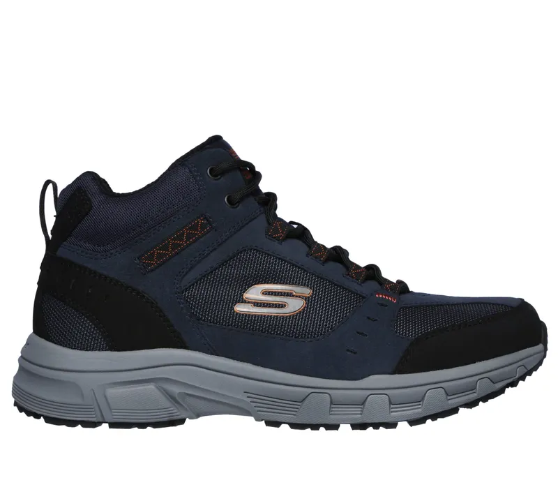 Skechers Relaxed Fit: Oak Canyon – Ironhide – Marine / Oranje (51895-NVOR)