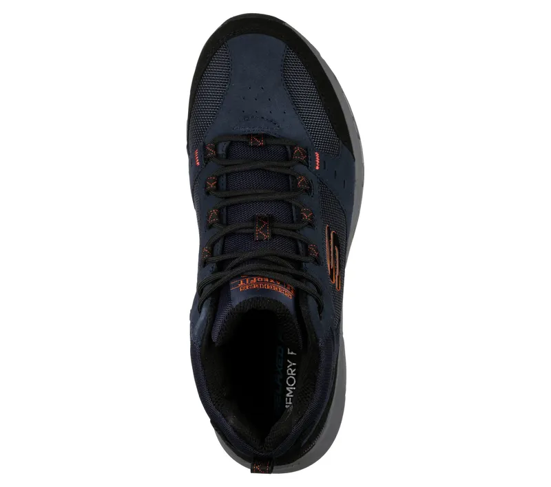 Skechers Relaxed Fit: Oak Canyon – Ironhide – Marine / Oranje (51895-NVOR)