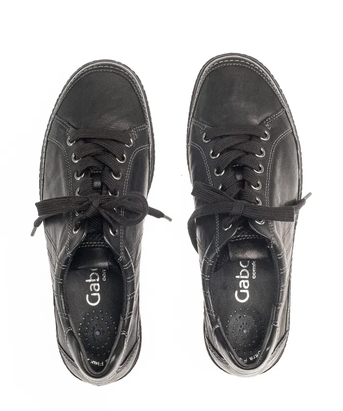 Gabor Lage sneakers Zwart (26.458.17)