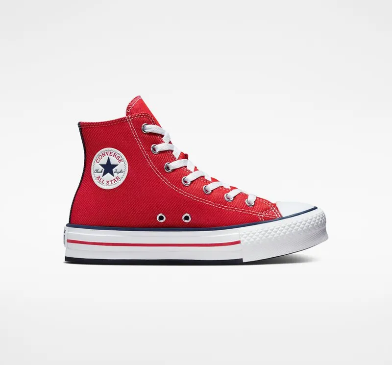 Converse Chuck Taylor All Star EVA Lift Platform Retro Denim Red/obsidian/white (A06019C)