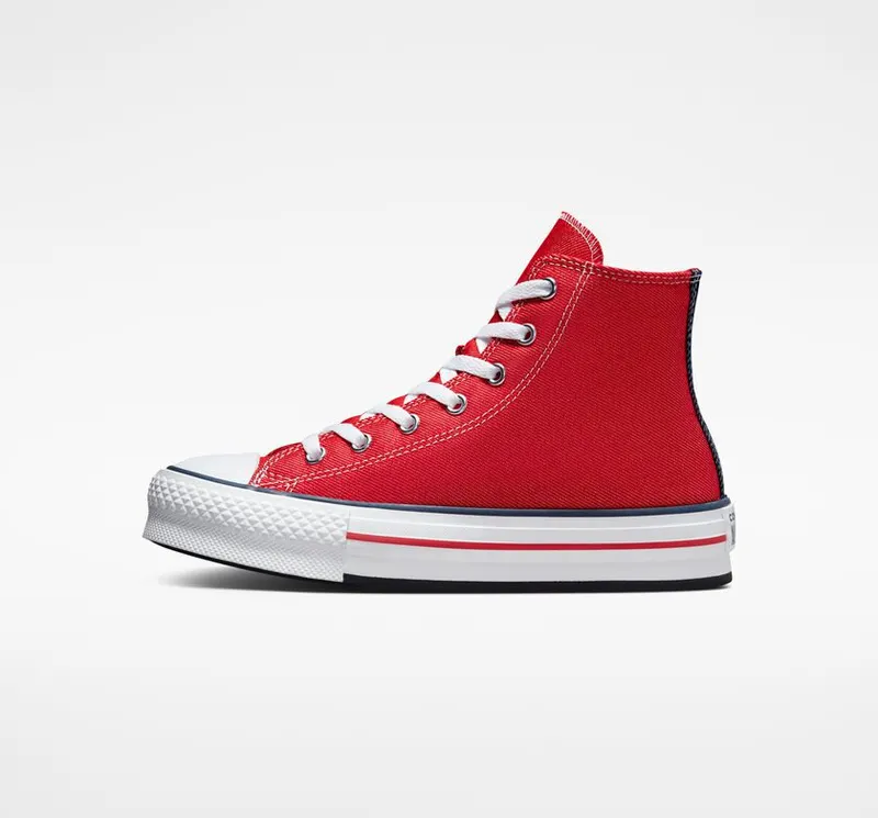 Converse Chuck Taylor All Star EVA Lift Platform Retro Denim Red/obsidian/white (A06019C)