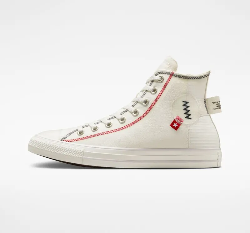 Converse Chuck Taylor All Star Logo Tag Vintage White/blue (A06104C)
