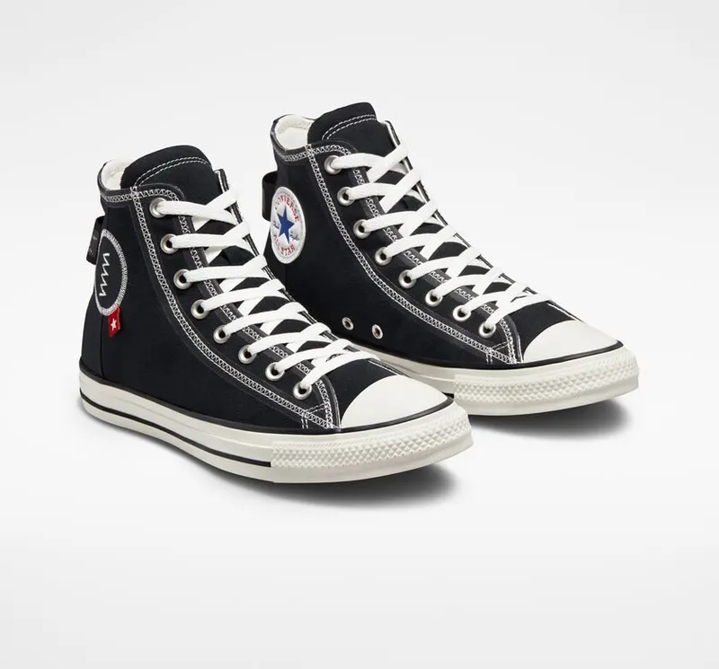 Converse Chuck Taylor All Star Logo Tag Black/black/egret (A06105C)