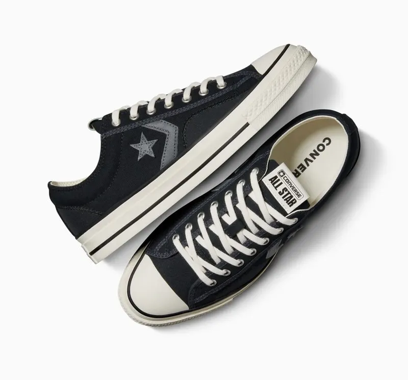 Converse Star Player 76 Colorblock Black/egret/cyber Grey (A06110C)