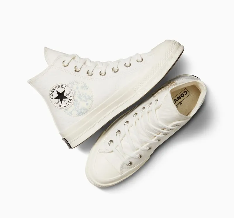 Converse Chuck 70 Denim Patchwork Vintage White/stellar Indigo (A06822C)