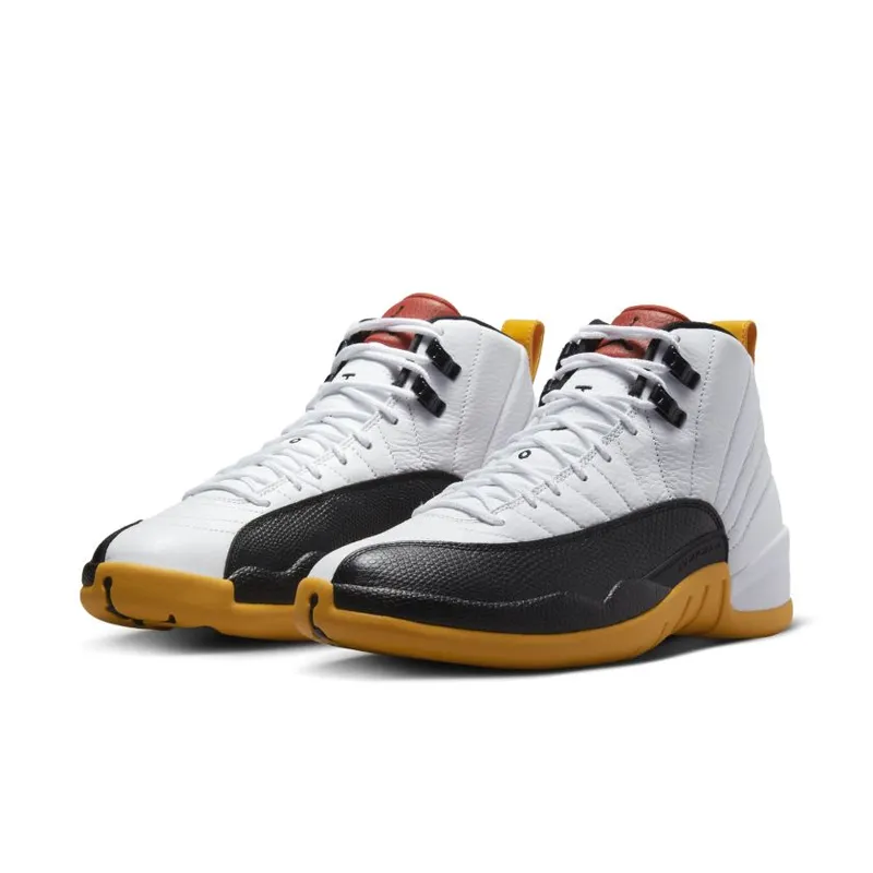 Air Jordan 12 ’25 Years in China’ White / Black-Taxi-Varsity Red (DR8887-100)