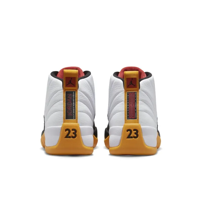 Air Jordan 12 ’25 Years in China’ White / Black-Taxi-Varsity Red (DR8887-100)