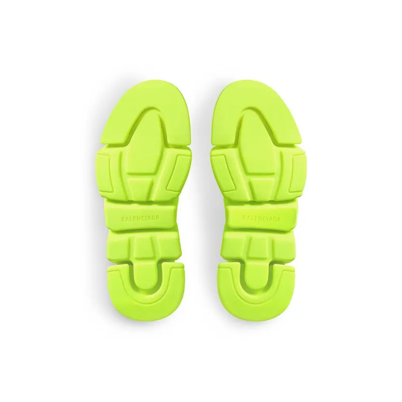 Balenciaga Speed 2.0 Recycled Knit Slide Sandal Fluo Yellow (711453W2DBH7071)