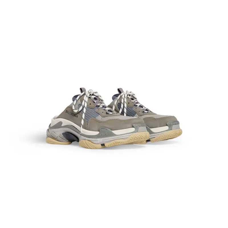 Balenciaga Triple S Mule Grey (755687W3SM11259)