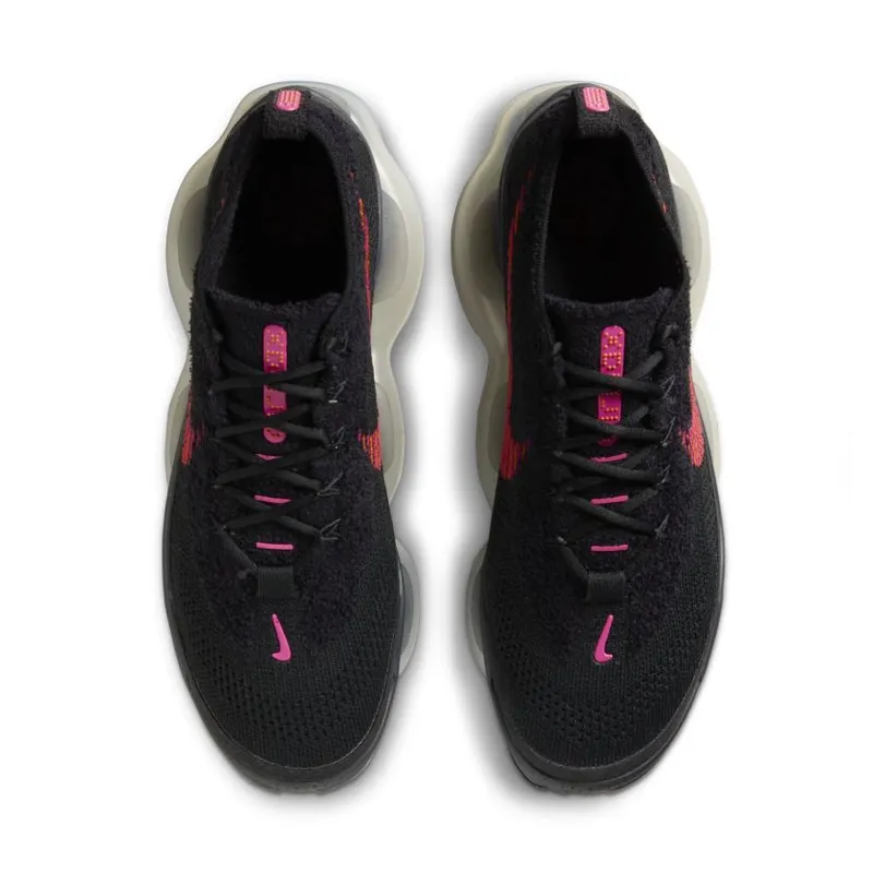 Nike Air Max Scorpion Flyknit SE ‘Black and Fireberry’ (DZ0799-001)