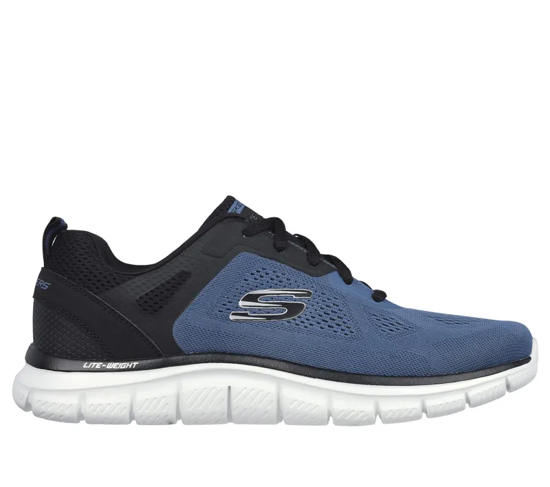 Skechers Track – Broader – Blauw / Zwart (232698-BLBK)