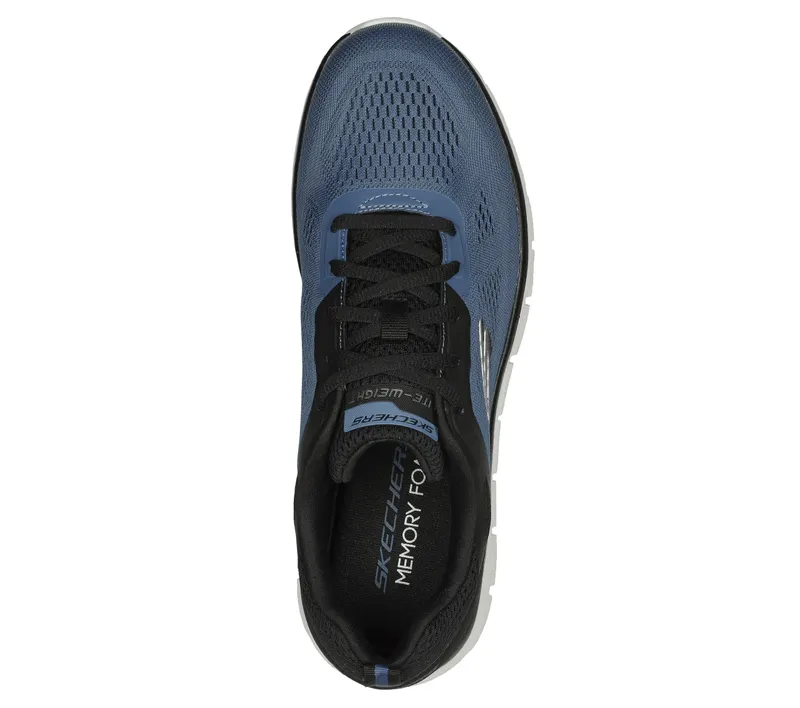 Skechers Track – Broader – Blauw / Zwart (232698-BLBK)