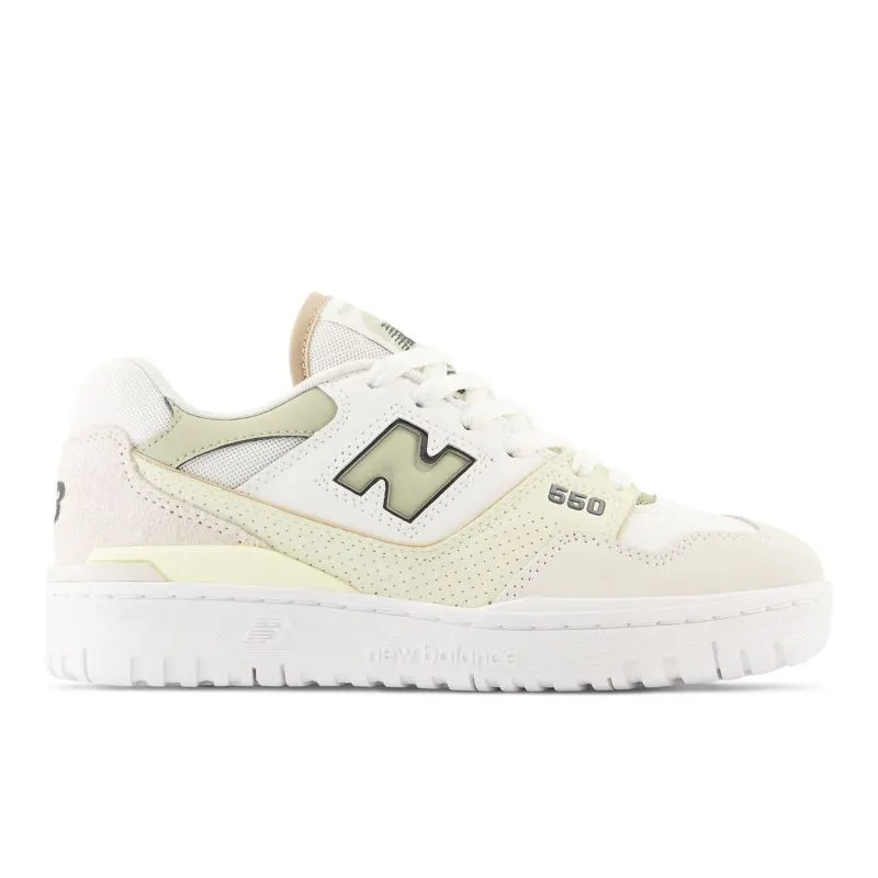 New Balance 550 Sea Salt / Fatigue Green / Turtledove (BBW550V1-43970)