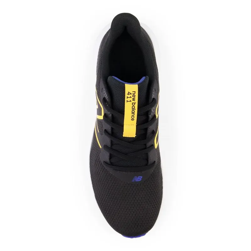 New Balance 411v3 Black / Marine Blue / Hot Marigold (M411V3-43891)