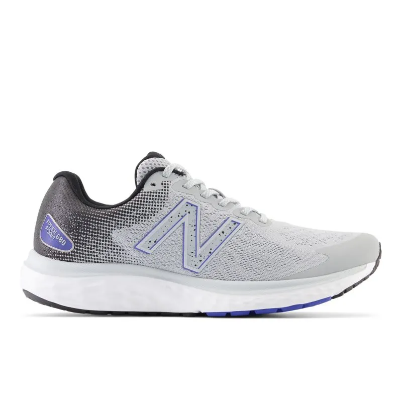 New Balance Fresh Foam 680v7 Aluminum Grey / Black / Marine Blue (M680V7-43879)